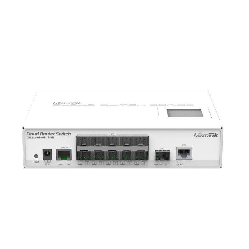 MIKROTIK CLOUD ROUTER SWITCH CRS212-1G-10S-1S+IN