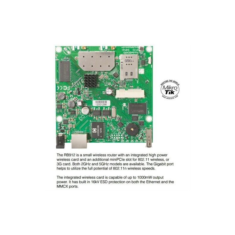 MikroTik RouterBOARD RB912UAG-5HPnD